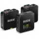 Rode Wireless GO G3 Kit de 2 Mic inalámbricos + Grabadores 32 bit 