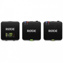 Rode Wireless GO G3 Kit de 2 Mic inalámbricos + Grabadores 32 bit 
