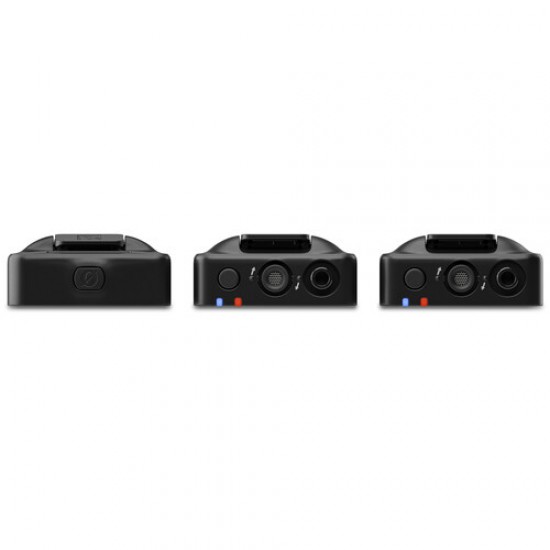 Rode Wireless GO G3 Kit de 2 Mic inalámbricos + Grabadores 32 bit (Rojo)