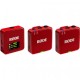 Rode Wireless GO G3 Kit de 2 Mic inalámbricos + Grabadores 32 bit (Rojo)