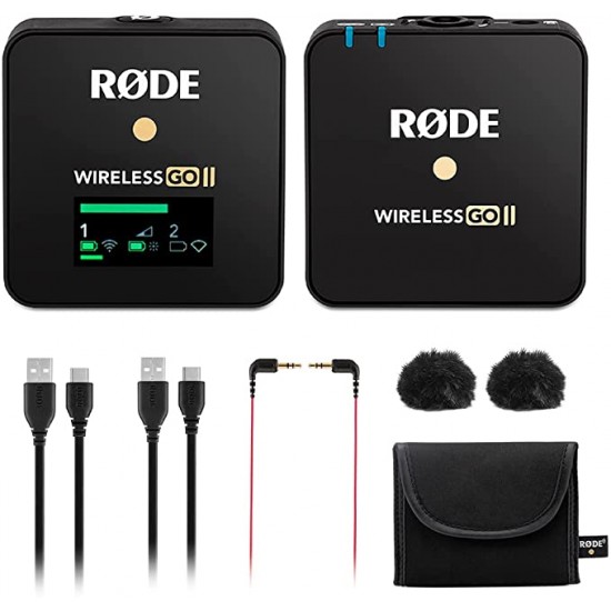 Rode Wireless GO II  Sistema de micrófono inalámbrico (single)