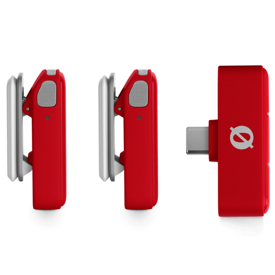 Rode Wireless Micro RED Kit de 2 Mic inalámbricos USB-C