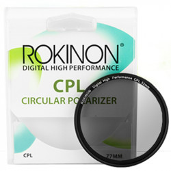 Rokinon Filtro 77mm Polarizador Circular Polarizer
