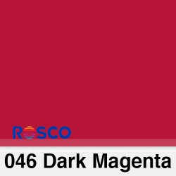 Rosco Filters 046P Pliego Dark Magenta 50cm x 60 cm