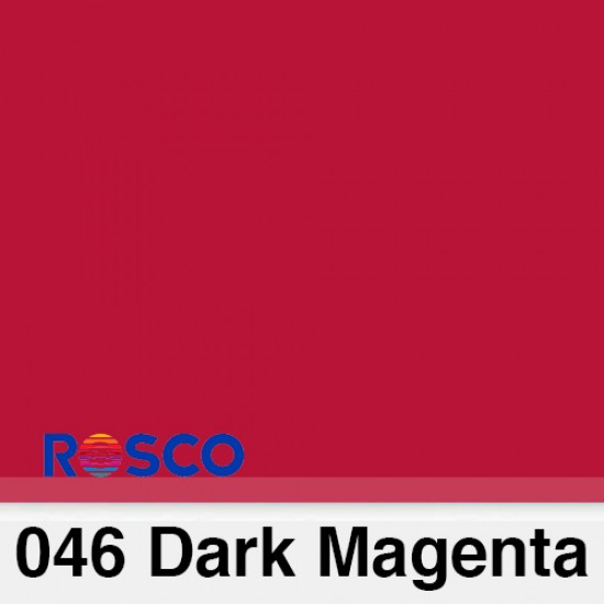 Rosco Filters 046P Pliego Dark Magenta 50cm x 60 cm