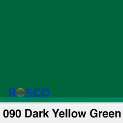 Rosco Filters 090P Dark Yellow Green 50cm x 60 cm