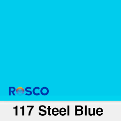 Rosco 117P Pliego Steel Blue 50cm x 60 cm