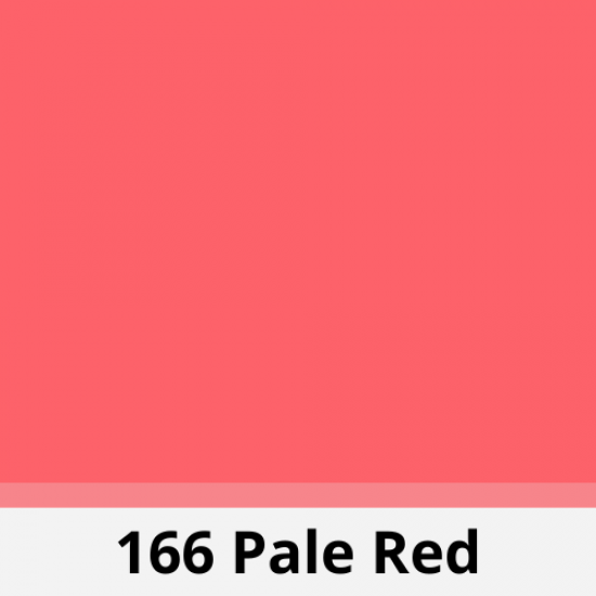 Rosco Filters 166SR Pliego Pale Red 50cm x 60 cm