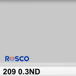 Rosco 209S Pliego 0.3ND 1 Stop  50cmx 60cm 