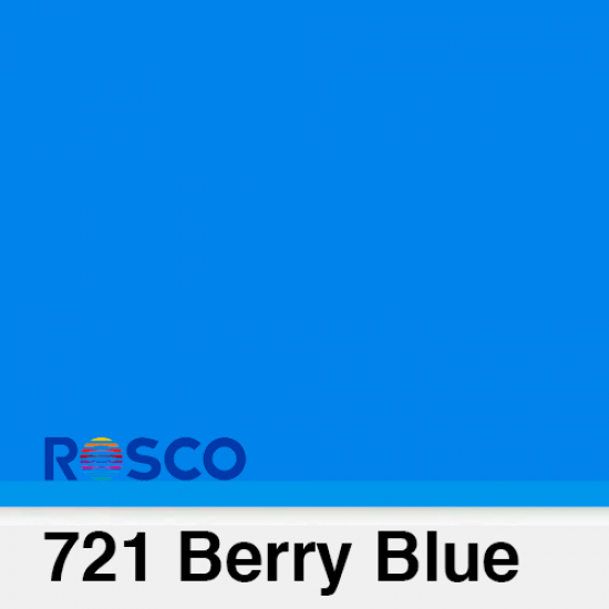 Rosco 721P Pliego Berry Blue 50cm x 60 cm