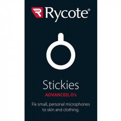 Rycote 25 almohadillas O adhesivas Stickies Advanced  (25 stickies) 