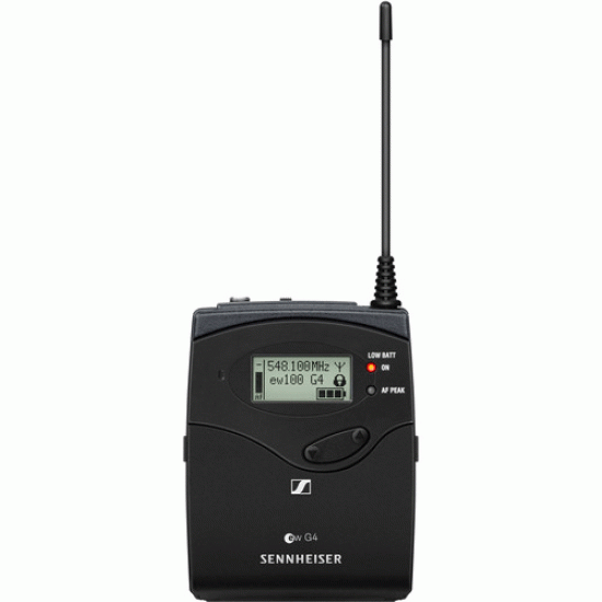 Sennheiser EW 122P G4 Sistema inalámbrico lavalier Cardioide para cámara 516 a 558 MHz