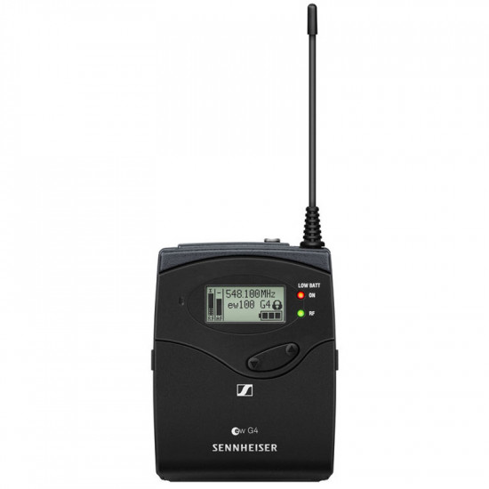Sennheiser EW 100ENG G4 Sistema Inalámbrico Balita + Plug-on para Cámara con mic ME 2-II (606 a 648 MHz ) 