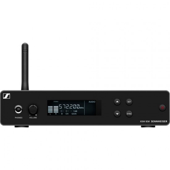 Sennheiser XSW IEM SET Sistema de monitoreo inalámbrico In-Ear estéreo (A: 476 a 500 MHz)