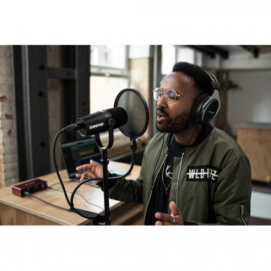 Shure MV7x Micrófono Podcast con XLR 