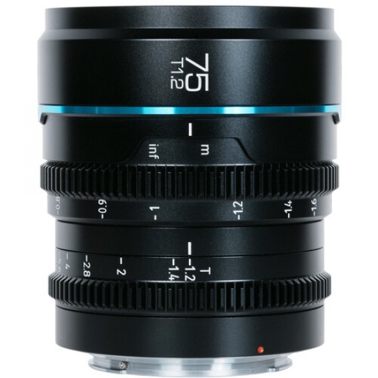 Sirui Night Walker Lente de Cine 75mm T1.2 S35 para Sony (E)