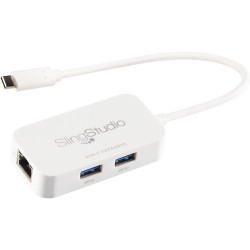 SlingStudio Extensión USB-C a Ethernet y 2x USB 3.1 para sistema SlingStudio