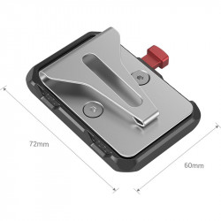 SmallRig 2990 Mini Plate de agarre cinturon V-Lock / V-Mount