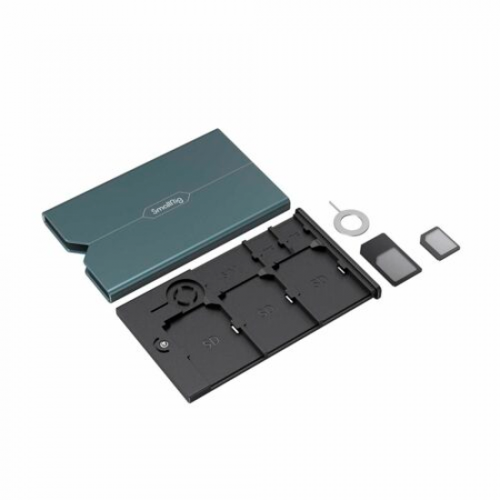 SmallRig 3015 Estuche para memorias SD Micro SD & SIM Chip Memory Case