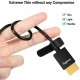 SmallRig 3043 Ultra delgado Cable Micro HDMI a HDMI 4K@60 corto de 55cm