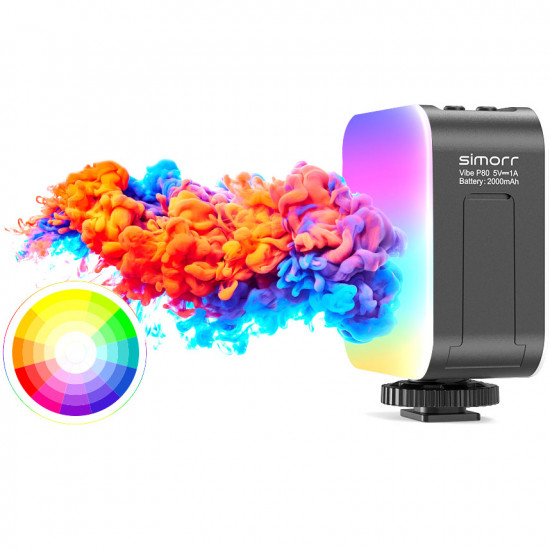 SmallRIG 3482 LED P80 Doble Video Light RGB