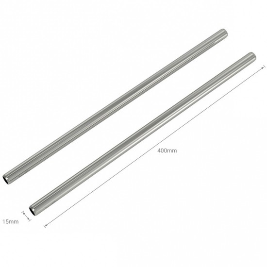 SmallRig 3684 Tubos / Rods 15mm de 40cm Acero 16"  