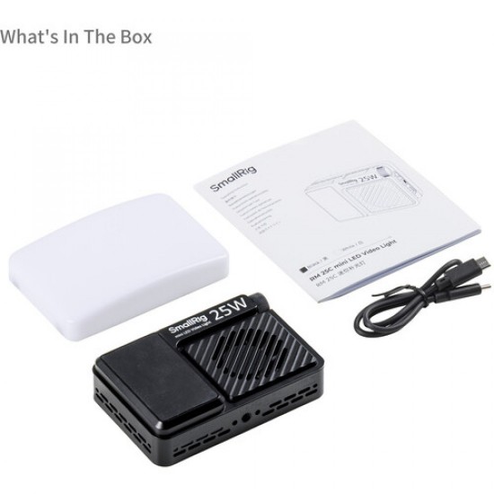 SmallRIG 5357 Mini LED Video Light RM 25C