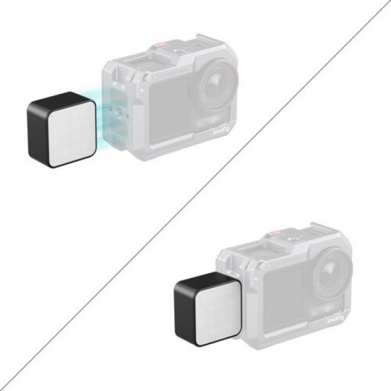 SmallRig 5446B Luz de relleno para cámaras de acción