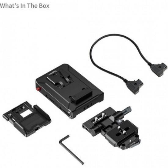 SmallRig 5899 Placa V-Mount con gestión de energía