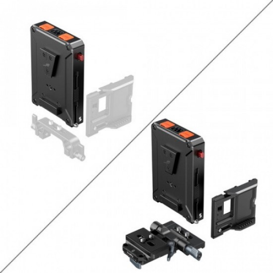 SmallRig 5899 Placa V-Mount con gestión de energía