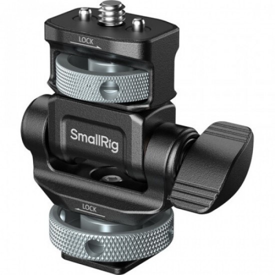 SmallRig 6313 Soporte para monitor horizontal y vertical de zapata