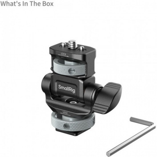SmallRig 6313 Soporte para monitor horizontal y vertical de zapata