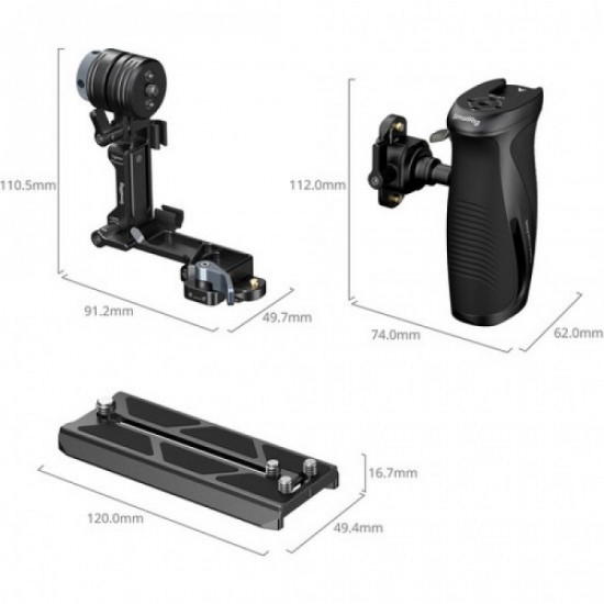 SmallRig 6316 Kit de soporte para grabación vertical 