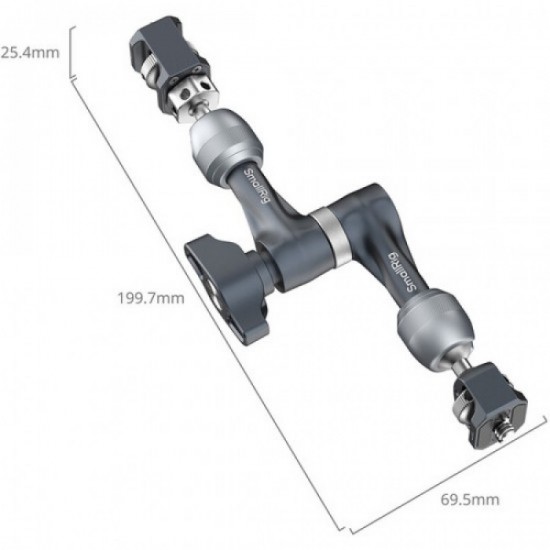 Smallrig 6317 Magic Arm Brazo 20cm pernos 1/4”-20