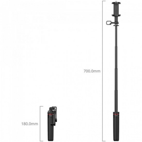 SmallRig 6479 Trípode VT-17 3-en-1 Travel Tripod