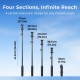 SmallRig 6479 Trípode VT-17 3-en-1 Travel Tripod