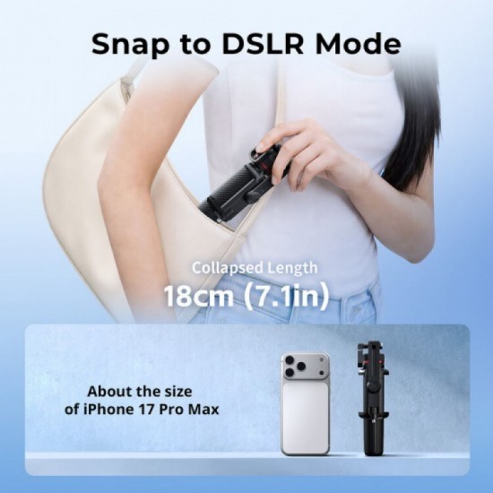 SmallRig 6479 Trípode VT-17 3-en-1 Travel Tripod