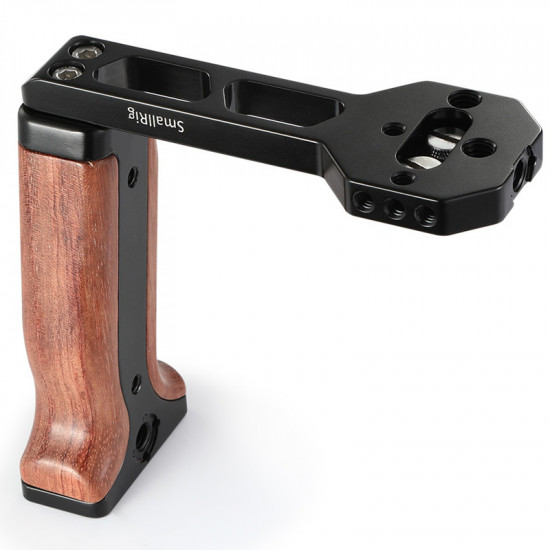 SmallRig 2222 Handle o Agarre lateral de madera para cámaras DSLR o Ronin S 