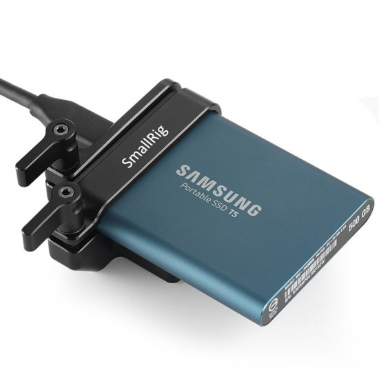 SmallRig 2245B Soporte de agarre para Samsung T5 SSD 