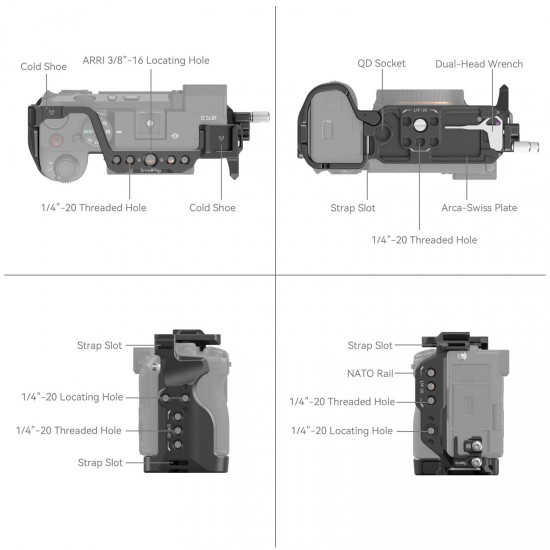 SmallRig 4422 Sony A7C II Cage / Jaula A7C R