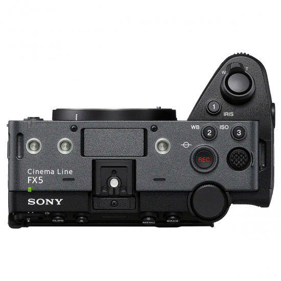 Sony FX5 Cinema Camera 5K full-frame Open Gate con mango XLR
