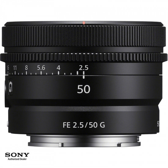 Sony SEL50F25G Lente Compact Prime FE 50 mm F/2.5 G