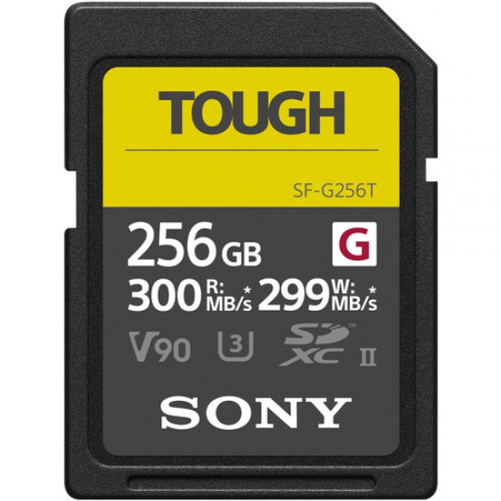 Sony SF-G256T Tarjeta Tough Series UHS-II SDXC de 256 GB
