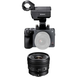 Sony FX30 Cámara de Cine APS-C/Super 35mm con modulo XLR y Lente