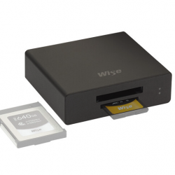 Wise WA-CXS07 Lector de Tarjeta CFexpress (tipo B) + SDXC USB 3.2
