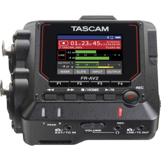 Tascam FR-AV2 Grabador de campo compacto de 32 bits 