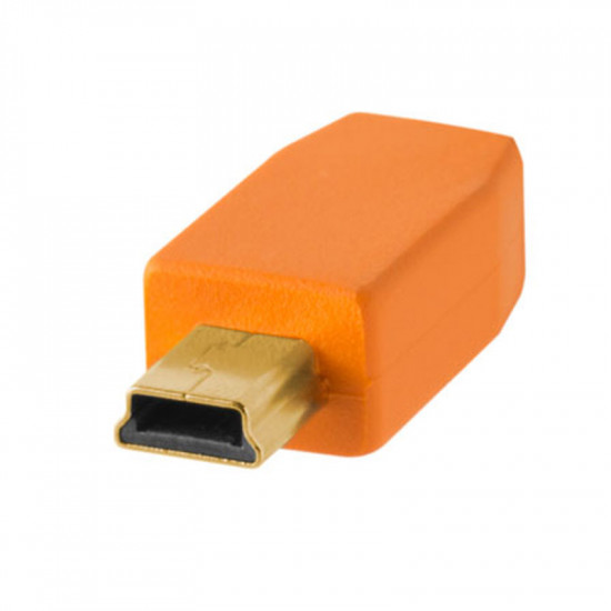 Tether Tools CU5407 Cable USB 2.0 a Mini-B 5-Pin de 1.80mts Naranja
