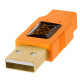 Tether Tools CU51RT02 Cable USB 2.0 a Mini-B 5-Pin en L de 50cm