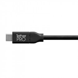 Tether Tools CUC03-BLK Cable USB-C a USB-C de 90 cm (color negro)