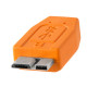 Tether Tools CUC3315ORG Cable USB-C a USB Micro B de 4.6mts 